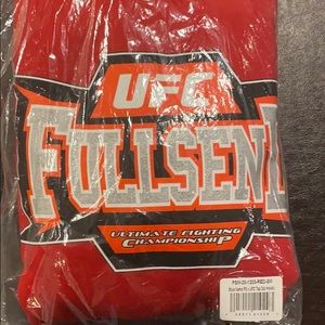 Adult small red fullsend ufc hoodie brand new